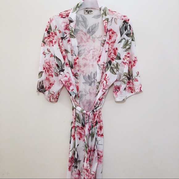 Show Me Your Mumu Floral Kimono Sweater Cardigan - Picture 5 of 8